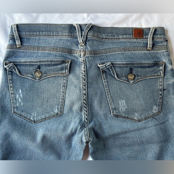 Roxy Denim Medium Wash Bootcut Jeans - Picture 6 of 6